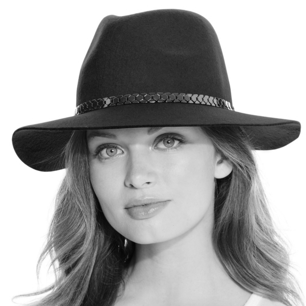 NWOT BCBGeneration Wool Panama Hat